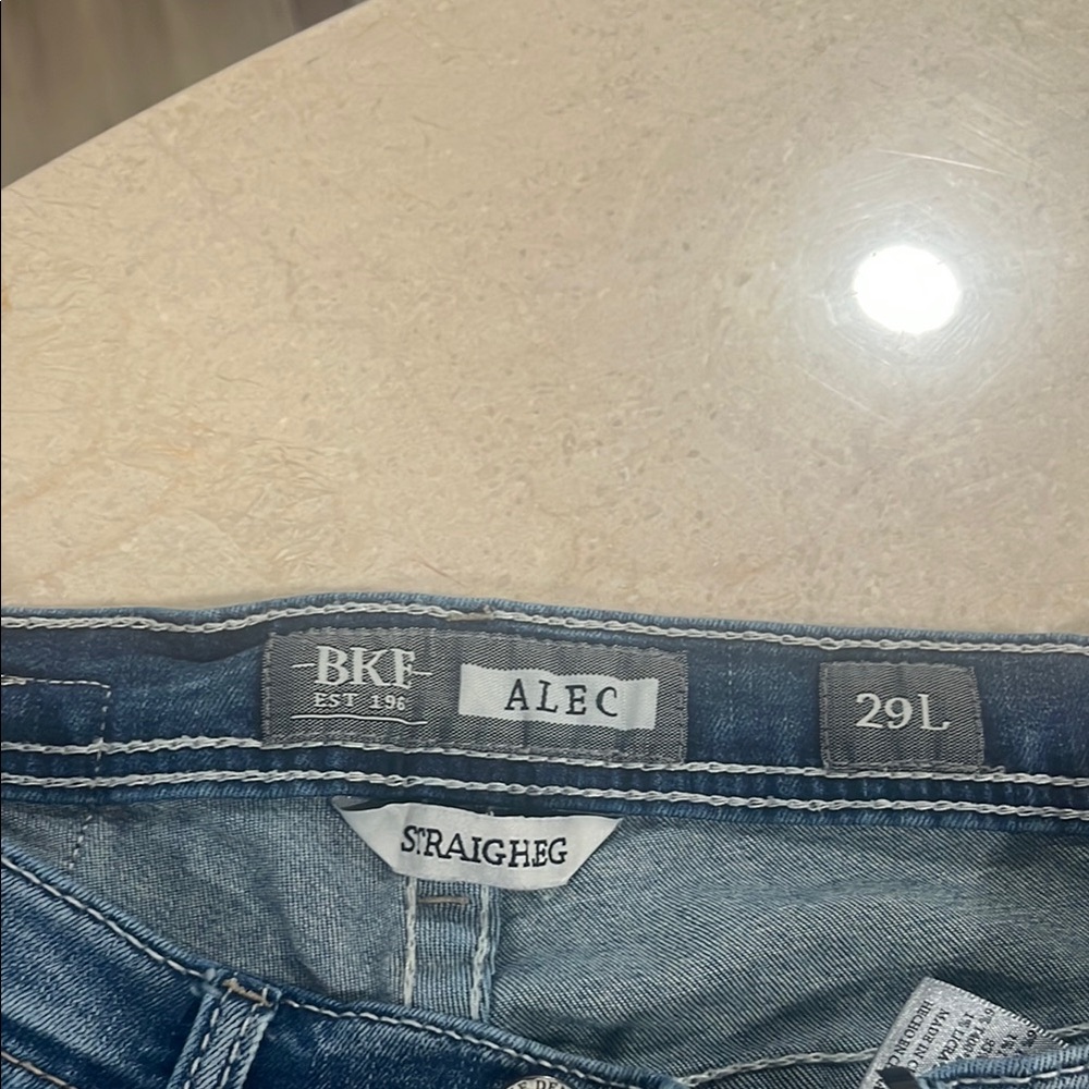 BKF Alec Straight Leg Jeans